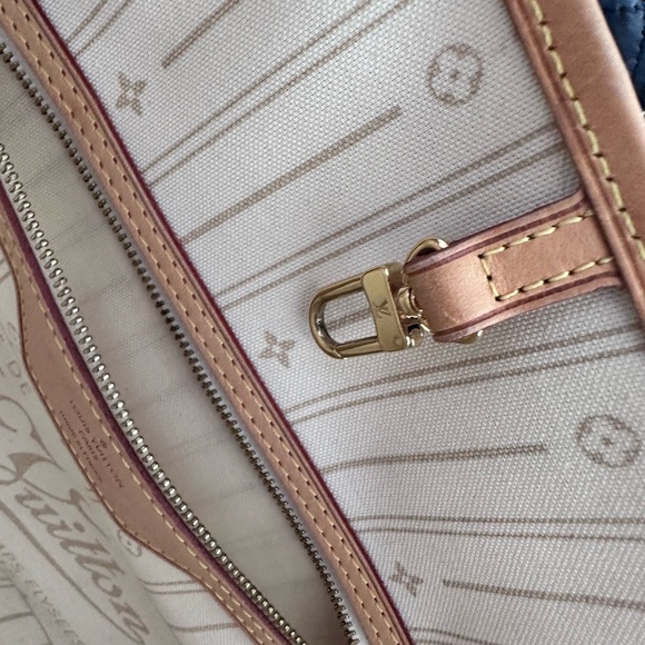 Louis Vuitton never full MM Damier Azur - Picture 10 of 15